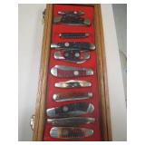 COLLECTION OF (11) BONE HDL/OTHER SINGLE/2 BLADE