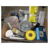 BOX OF BOLTS SCREWS & MISC