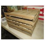 WOOD EGG CRATE
