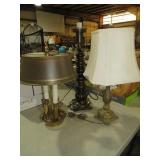 COLLECTION OF TABLE LAMPS