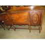 2 DOOR / 2 DRAWER ANTIQUE SOLID WOOD BUFFET