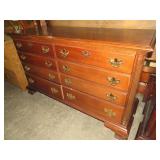 CHERRY AMERICAN DREW 8 DRAWER DRESSER