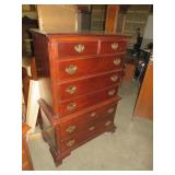 CHERRY AMERICAN DREW 7 DRAWER HIGHBOY CHEST