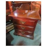 CHERRY 3 DRAWER NIGHT STAND