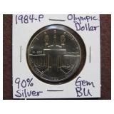 1984 P OLYMPIC DOLLAR 90% GEM BU