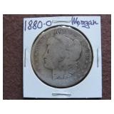 1880 O MORGAN SILVER DOLLAR 90%