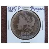 1885 P MORGAN SILVER DOLLAR 90%