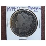 1899 O MORGAN SILVER DOLLAR 90%