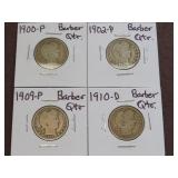 1900 P, 02 P, 09 P, 10 D BARBER QUARTERS 90%
