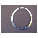 SNAKE CHAIN STAMPED 925 BRACELET