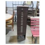 VINTAGE FILE CABINET - MISSING (3) DRAWERS
