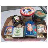 COLLECTION OF ADVERTISEMENT TINS & MISC