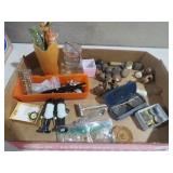 MR. PEANUT SALT & PEPPER SHAKERS,DOOR KNOBS & MISC