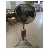 INDUSTRIAL FAN ON METAL STAND