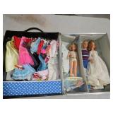 VINTAGE TAMMY DOLL SET W/CASE & ACCESSORIES