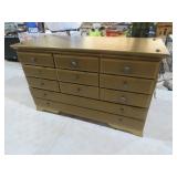 VINTAGE WOOD JEWELRY CABINET