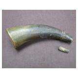 ANTIQUE PRIMING POWER HORN