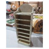 PRIMITIVE WOOD LETTER FILE