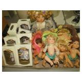 LARGE COLLECTION OF PORCELAIN DOLLS