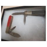 PAIR OF JOHN PRIMBLE 2 BLADE POCKET KNIVES