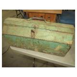METAL TOOL BOX W/CONTENT