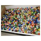 HUGE BOX OF COLLECTOR MARBLES