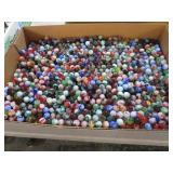 HUGE BOX OF COLLECTOR MARBLES