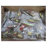 BOX FULL OF FISHING LURES
