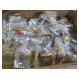 BOX OF FISHING LURES