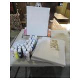 ART SUPPLIES & CANVAS
