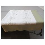 EMBROIDERED FULL SIZE QUILT