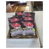 NASCAR DARLINGTON STOCK CAR, COLLECTOR CARD &STAND