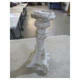 PAINTED PLASTER CANDLE HOLDER