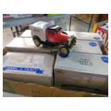 (6) DIECAST COCA - COLA TRUCK BANKS