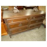 MID CENTURY STYLE (6) DRAWER DRESSER