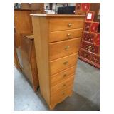 SOLID MAPLE (6) DRAWER CHEST