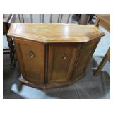 SOLID WOOD (1) DOOR ENTRY TABLE
