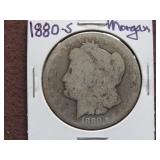 1880 S MORGAN SILVER DOLLAR 90%