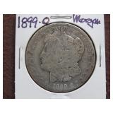 1899 O MORGAN SILVER DOLLAR 90%