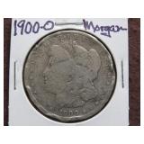 1900 O MORGAN SILVER DOLLAR 90%
