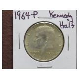 1964 P KENNEDY HALF DOLLAR 90%