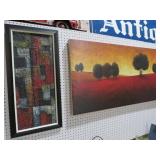 (2) PAINTINGS ON CANVAS - ARTIST SIGNED