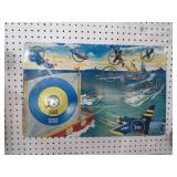 EARLY VINTAGE METAL BB GUN TARGET