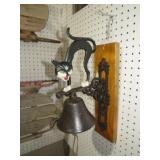CAST IRON CAT BELL
