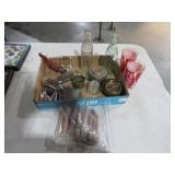 COKE PRODUCTS, ASH TRAYS, BRASS PCS & NEHI BTL