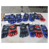 (13) PAIR OF ALL PURPOSE GLOVES, VARIOUS COLORS