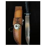 PARKER IMAI W/GEAR IN HANDLE, W/ CUSTOM SHEATH