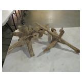 (2) PCS OF DRIFT WOOD