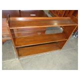 SOLID WOOD BOOK SHELF 36"L X 8"D X 28"T