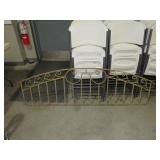 ORNATE METAL PIECE 74" X 22"